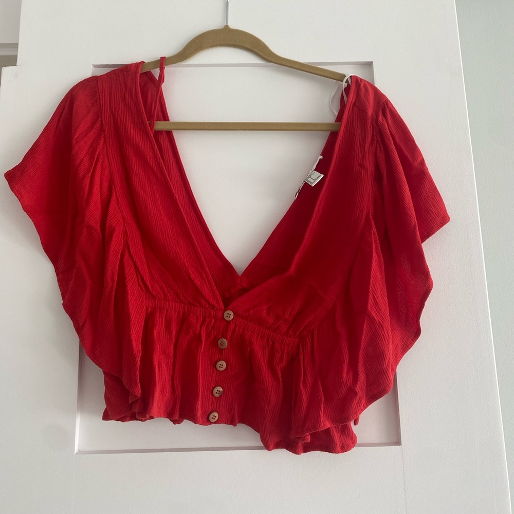 Forever 21 red top